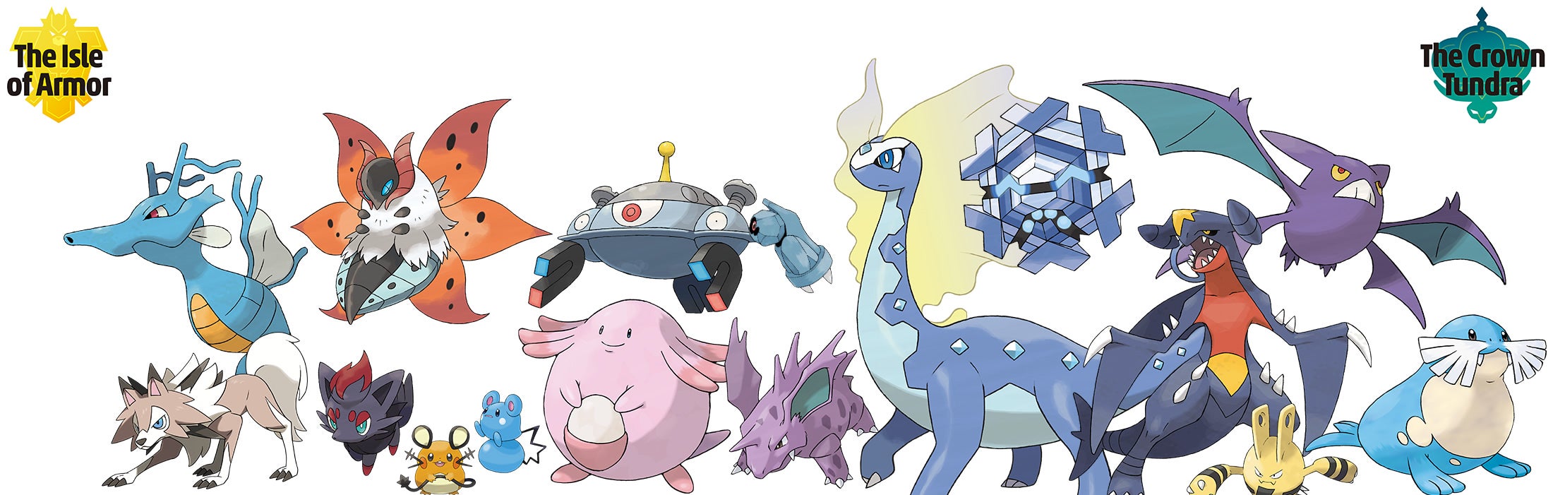 Pokemon Sword & Shield DLC Returning Pokemon list every national dex